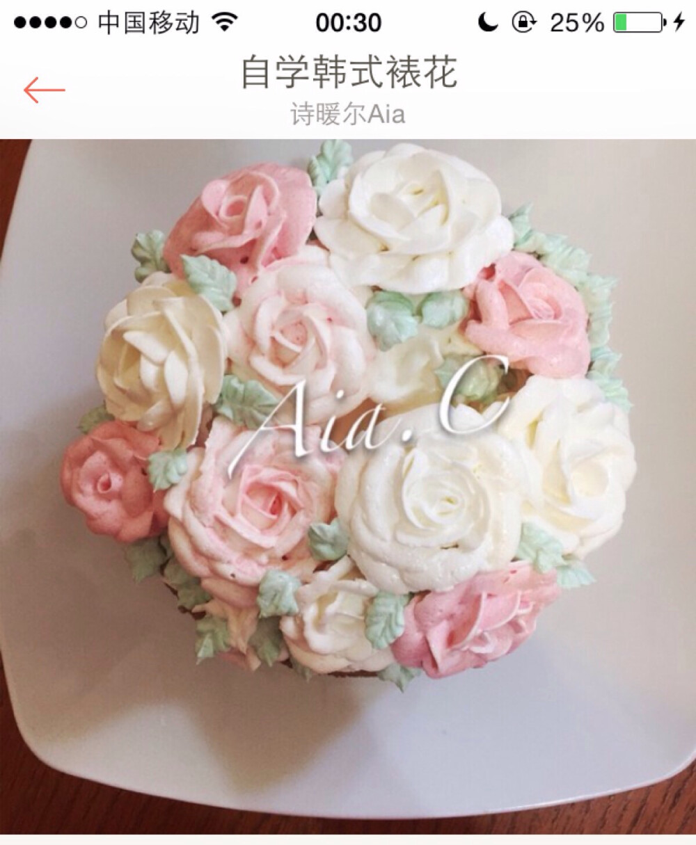 韩式裱花