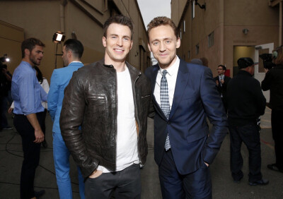 Chris Evans&amp;amp;Tom Hiddleston