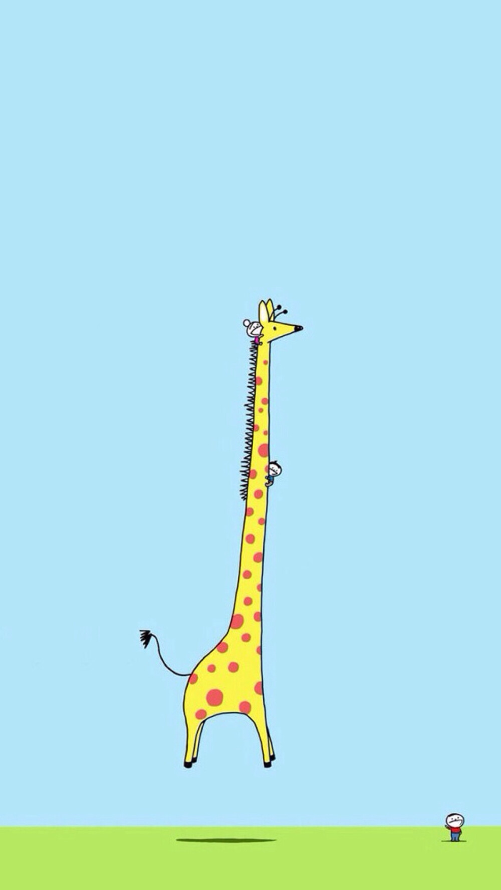 壁纸长颈鹿