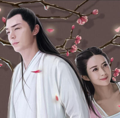 花千骨 赵丽颖 白子画 霍建华 图源:贺一依