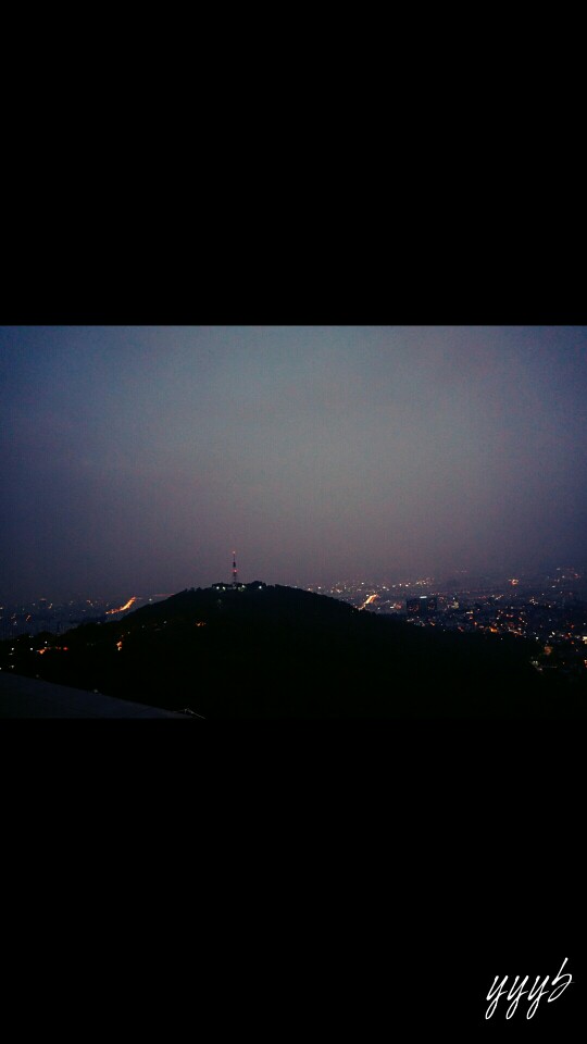 韩国 首尔 夜景 手机 壁纸 独家 自创