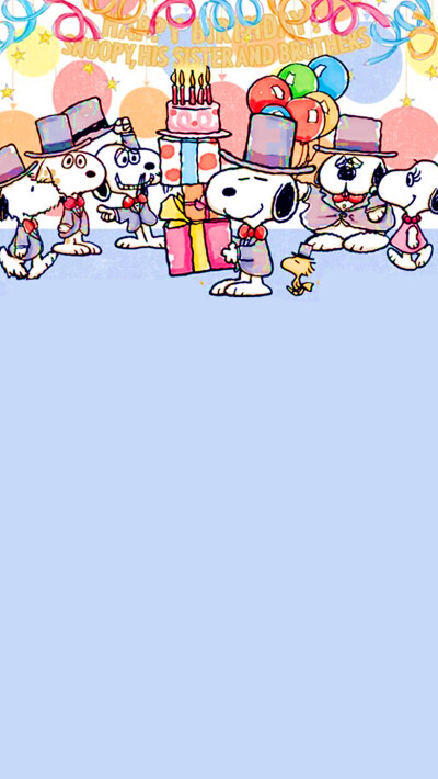 iPhone5 iPhone6 iPhone6 Plus wallpaper wechat 微信背景 壁纸 锁屏 待机 主题 桌面 可爱 史努比 Snoopy