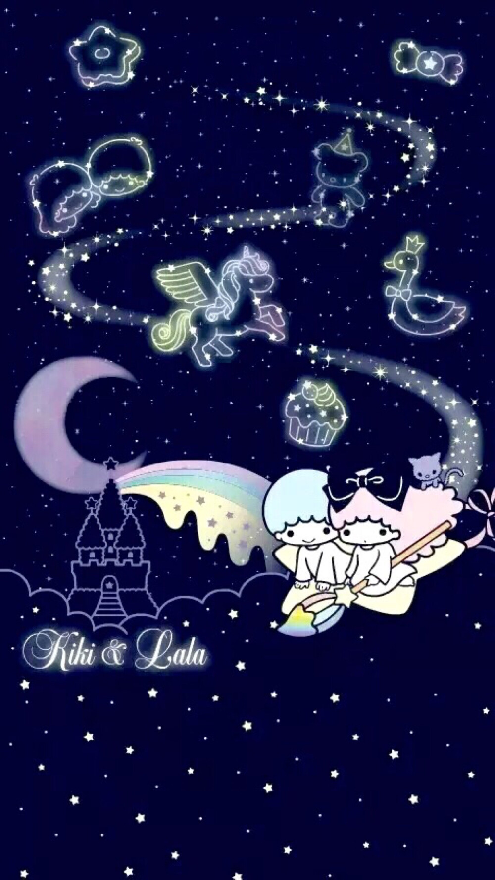 Little twin stars 双子星 壁纸～*