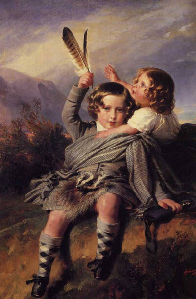 弗朗兹·克萨韦尔·温特哈尔特 Franz Xaver Winterhalter（1805-1873），19世纪中期德国学院艺术派古典主义绘画大师。 1818年，十三岁的温特哈尔特开始研究学习绘画和版画。后到摩纳哥学院学习绘画。十八岁时到慕尼黑…