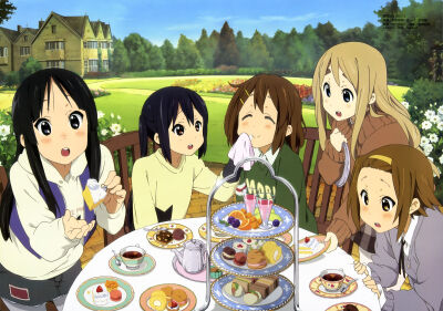 K-ON！轻音部 五人组