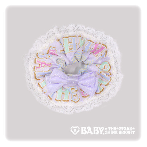 みゃちゃんのシュガシュガアイシングクッキー柄シュシュ