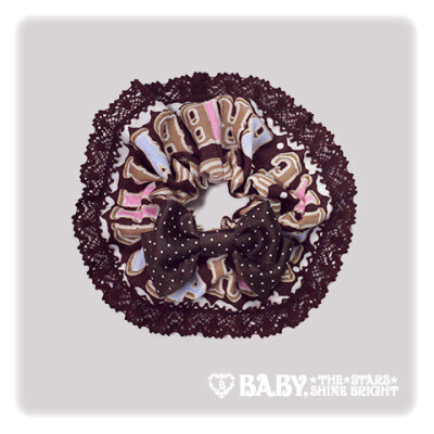 みゃちゃんのシュガシュガアイシングクッキー柄シュシュ