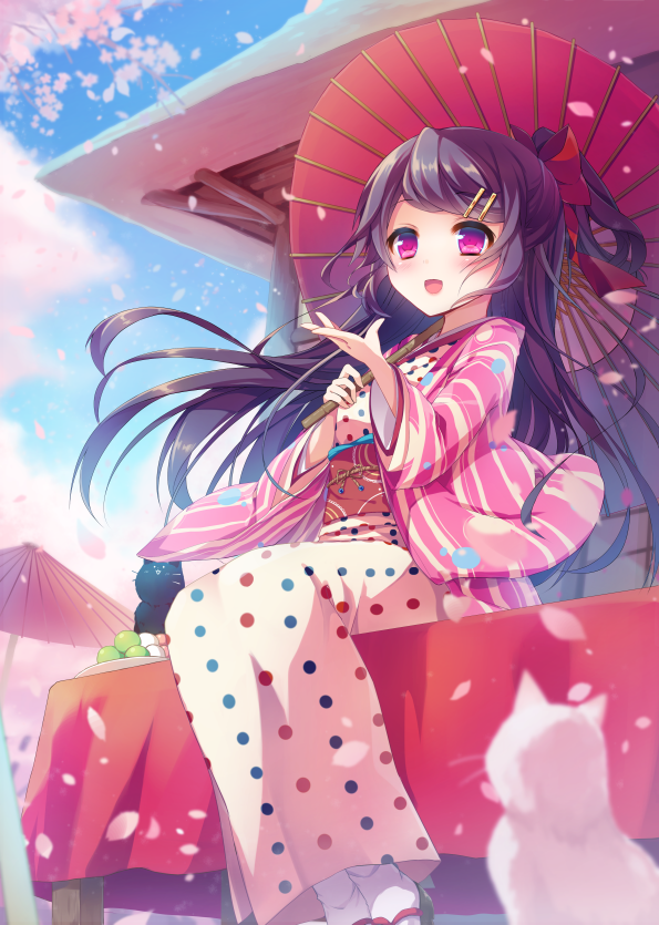 【侵删】『在桜花季漫步』「pixiv」 画师:あまみね 三日目東コ-23b