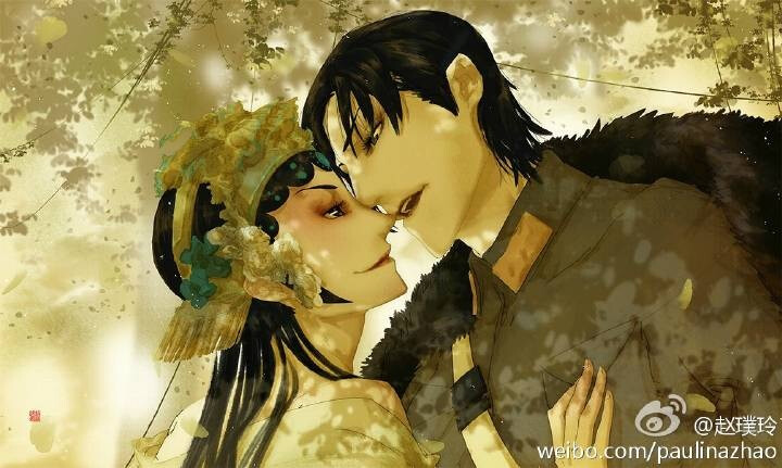 【盗墓笔记】启红【出处：新浪微博 画师：赵璞玲】