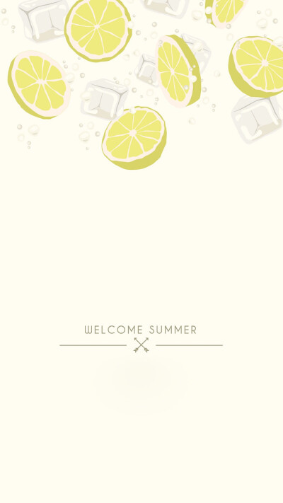 壁纸-welcome summer-小清新