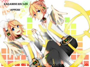 镜音双子 静音 V家二次元 手绘 动漫 插画 p站 壁纸 美图ヽ(•̀ω•́ )ゝ