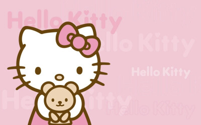 hello kitty 可爱 粉红色