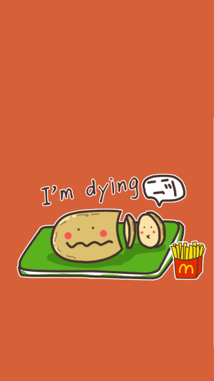 【治愈土豆壁纸】壁纸，手绘，陈圈圈   关注微信公众号：陈圈圈