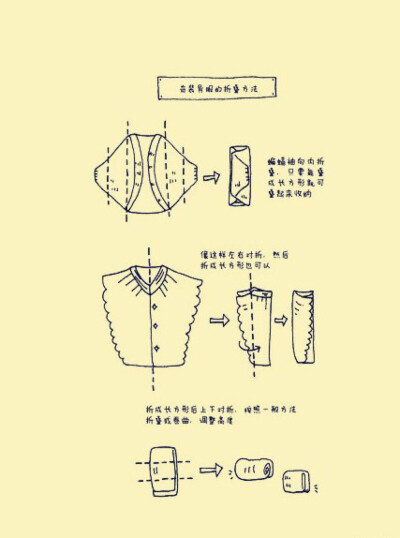 叠衣服大全