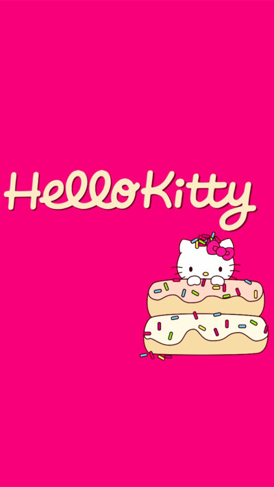 iPhone5 iPhone6 iPhone6 Plus wallpaper wechat 微信背景 壁纸 锁屏 待机 主题 桌面 可爱 Hello Kitty