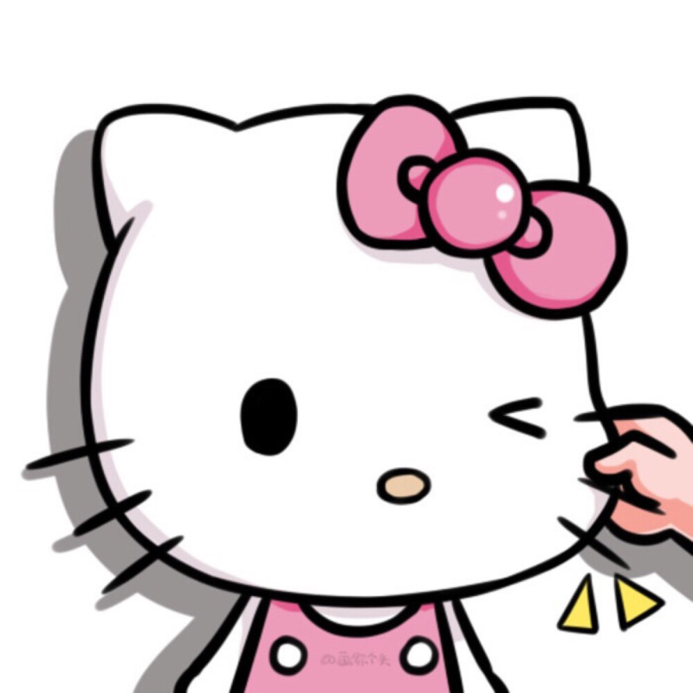 捏脸头像 Hello kitty 猫咪 动漫 卡通 手绘 二次元 小清新 傻 可爱 萌萌哒