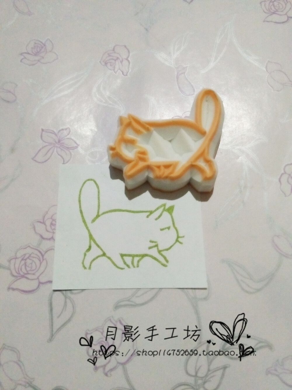 手工橡皮章 日式和风猫咪 手帐日记DIY必备 淘宝小铺 http://shop114752659.taobao.com/