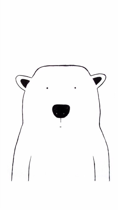 北极熊手机壁纸
