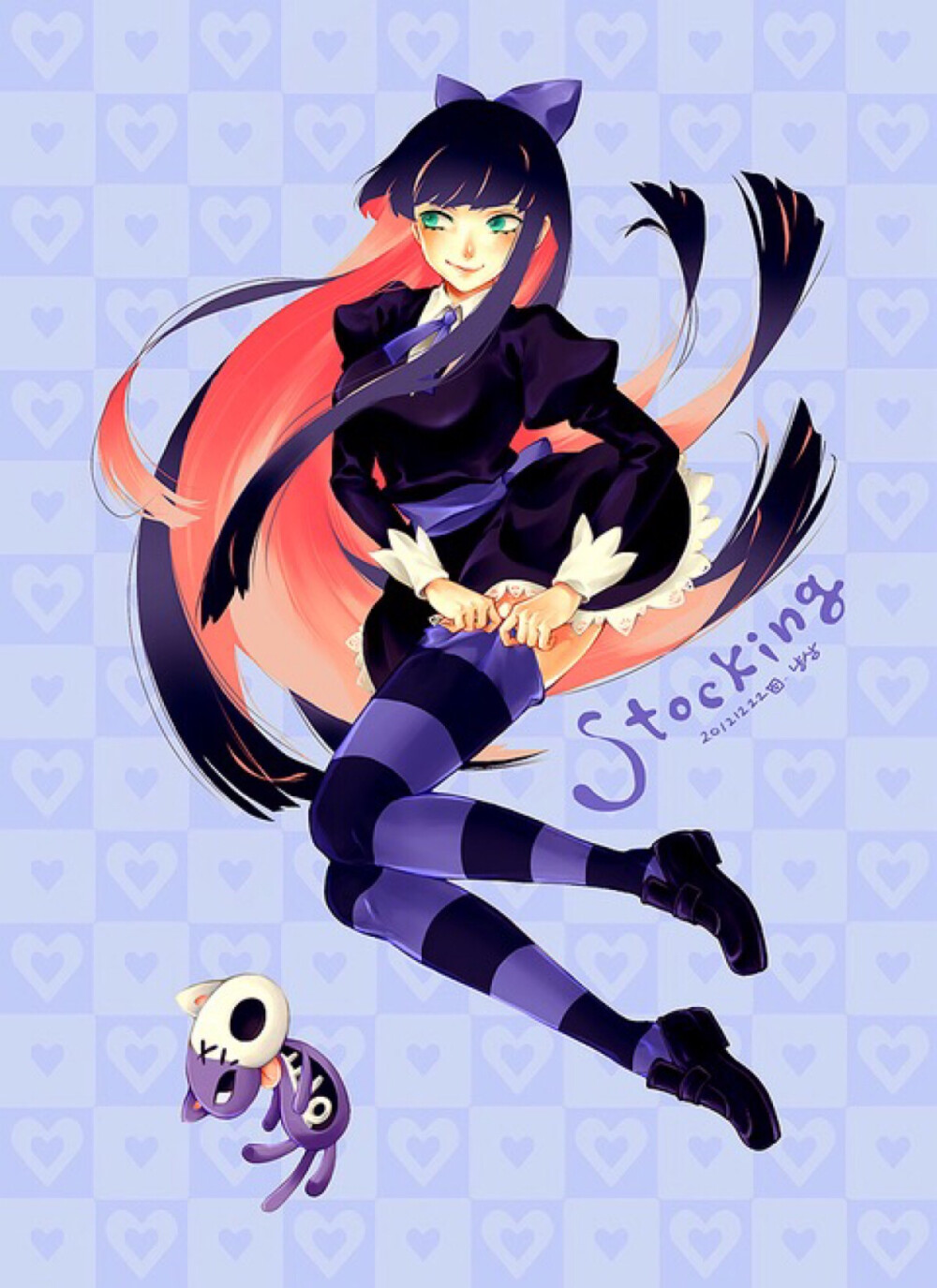 id=32647047 吊带袜天使 stocking