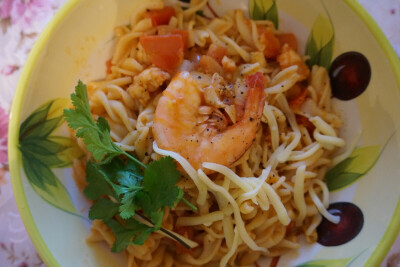 Seafood pasta