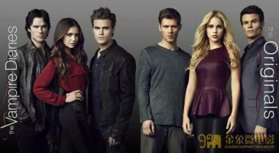 Stefan and Damon and Elena The Vampires. Rebekah and Niklaus and Elijah The Originals