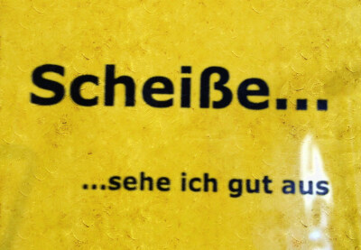 scheiβe sehe ich gut aus