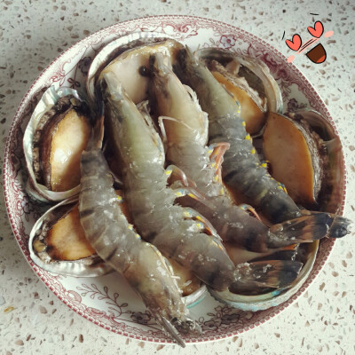 晚饭·鲍鱼&amp;amp;台湾草虾