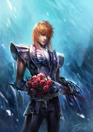 圣斗士星矢  冰河 画师：FOOLTOWN 本作品pixiv id=44056136