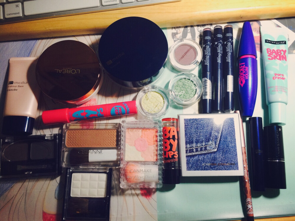 我的日常化妝品