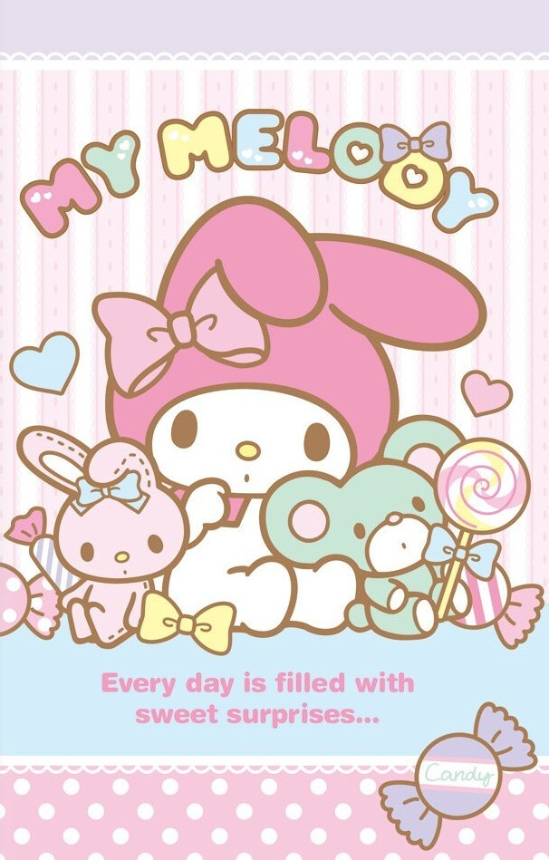 分享一張sanrio melody官網會員圖片 可當壁紙 免盜圖