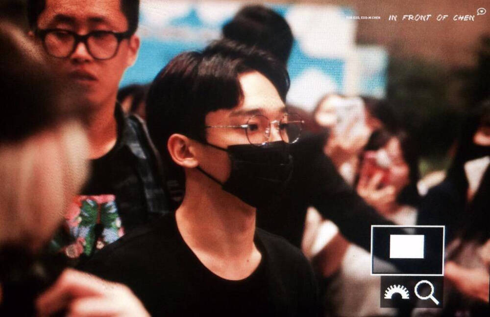 EXO chen 150829 金浦国际机场