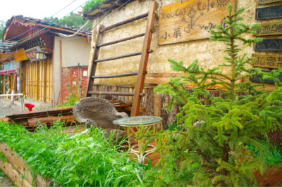 香格里拉古城风光