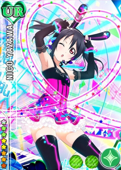 手游卡牌_UR卡——矢泽妮可