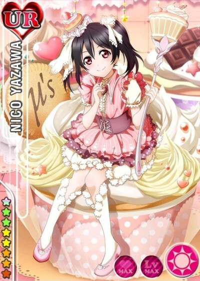 手游卡牌_UR卡——矢泽妮可