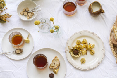 afternoon tea table