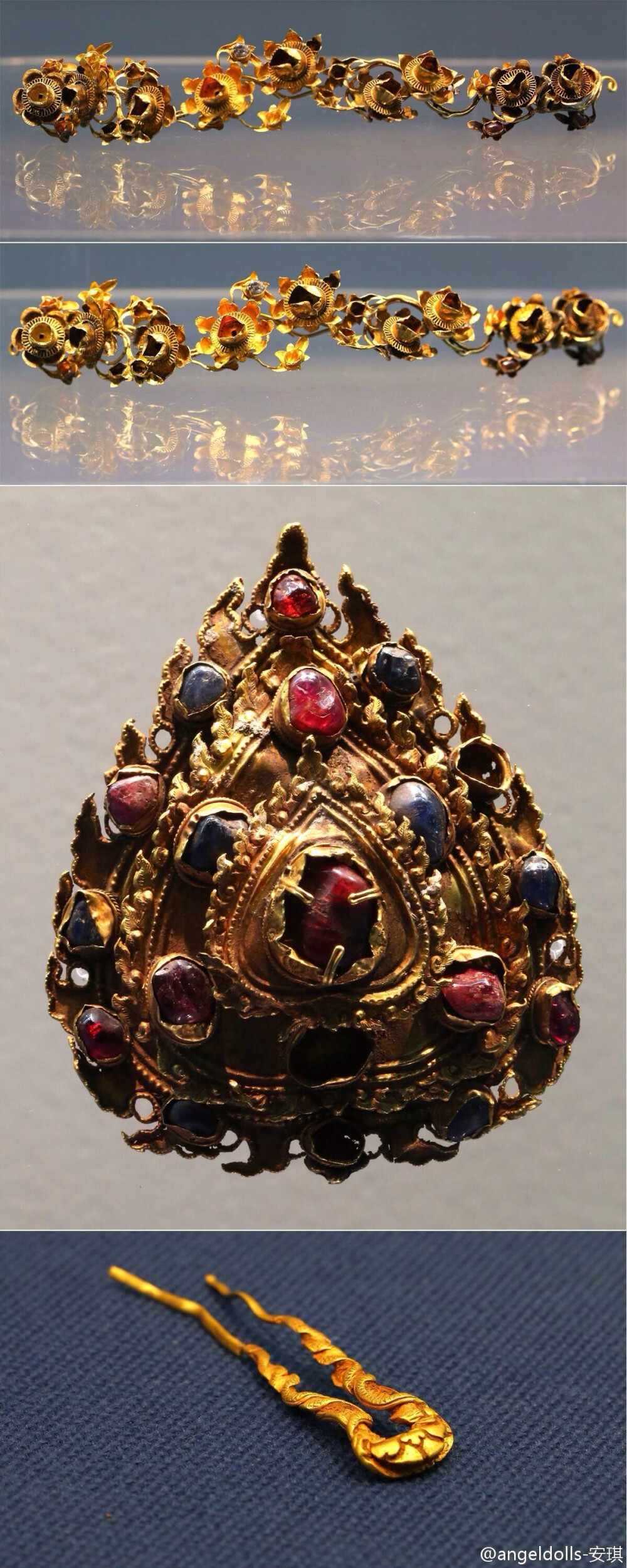 武汉博物馆蕲春明代荆王府金器展