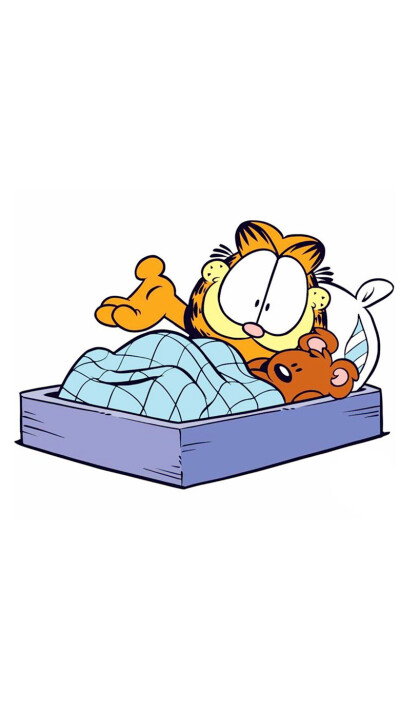 iPhone5 iPhone6 iPhone6 Plus wallpaper wechat 微信背景 壁纸 锁屏 待机 主题 桌面 可爱 加菲猫 Garfield