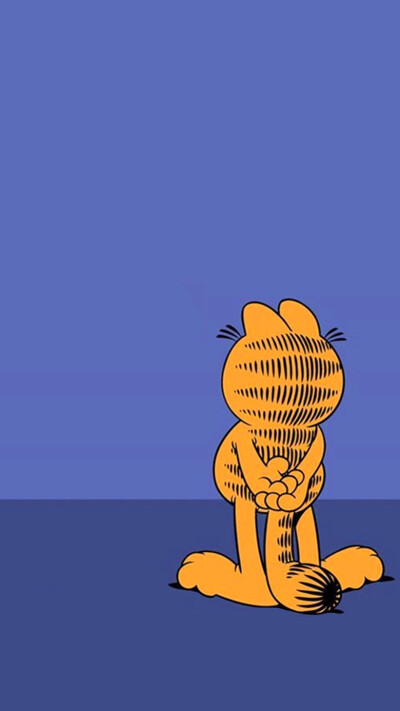 iPhone5 iPhone6 iPhone6 Plus wallpaper wechat 微信背景 壁纸 锁屏 待机 主题 桌面 可爱 加菲猫 Garfield