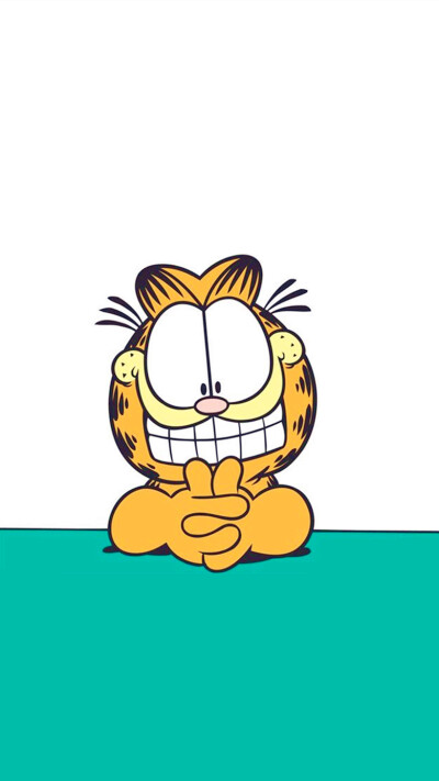 iPhone5 iPhone6 iPhone6 Plus wallpaper wechat 微信背景 壁纸 锁屏 待机 主题 桌面 可爱 加菲猫 Garfield