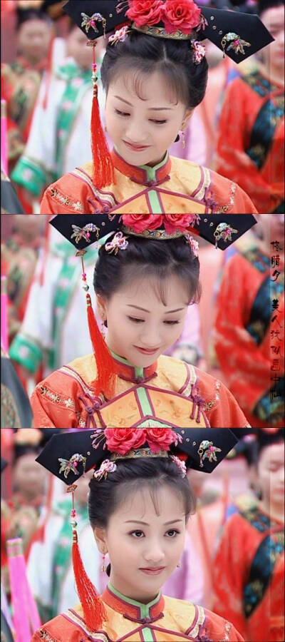 杨蓉《少年天子》【佟腊月】北国有佳人，容华若桃李。by美人犹似画中仙