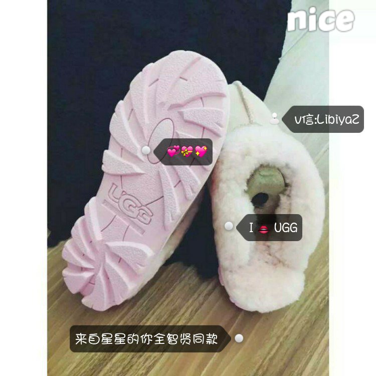 【UGG】来自星星的你✨ 全智贤同款拖鞋 实拍 粉色是主打色哦〰共九色35-44#可情侣哟