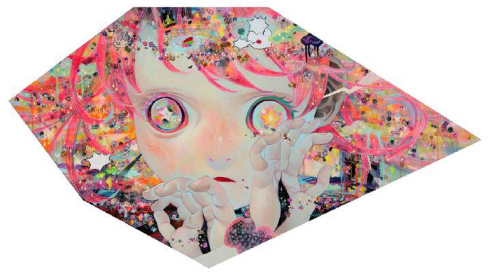 糖果色的忧郁。 | 日本艺术家 下田光（Hikari Shimoda ）