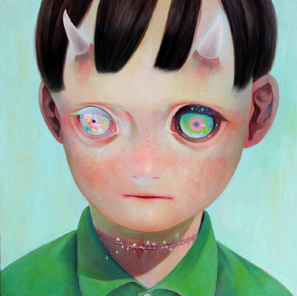 糖果色的忧郁。 | 日本艺术家 下田光（Hikari Shimoda ）