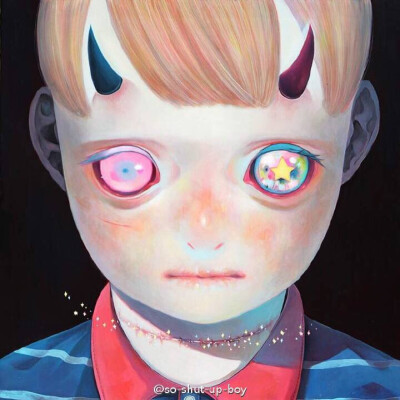 糖果色的忧郁。 | 日本艺术家 下田光（Hikari Shimoda ）