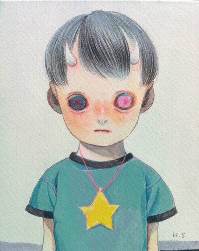 糖果色的忧郁。 | 日本艺术家 下田光（Hikari Shimoda ）