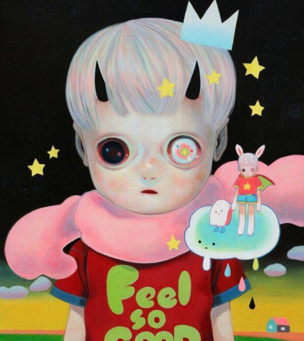 糖果色的忧郁。 | 日本艺术家 下田光（Hikari Shimoda ）