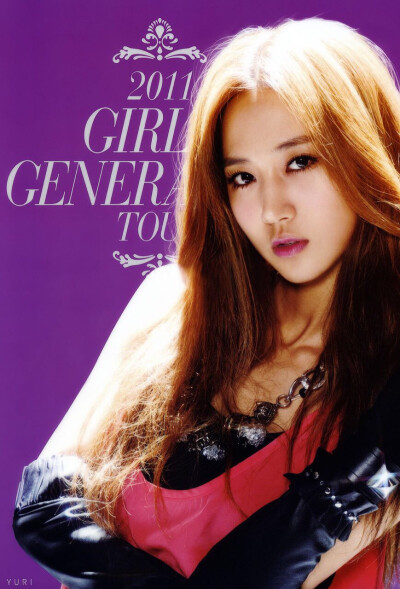 2011 girls'generation tour 权侑莉yuri