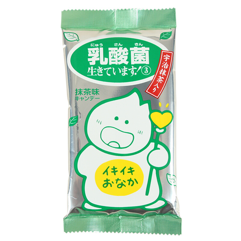 日本进口零食糖果 宇治抹茶味 乳酸菌营养糖20g调节肠道促进消化