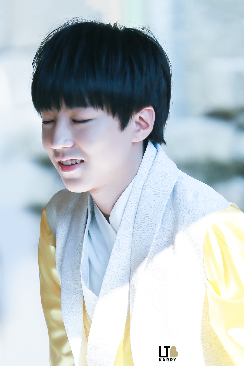 #王俊凯# #TFBOYS王俊凯# #TFBOYS#150827星厨小当家录制 cr：王俊凯遛图博