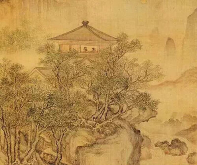 【欣赏】明 佚名 画岩壑清晖册。凡画有关季节，必具深刻细致观察力与生活体验。能反应季节变化者，在天莫若云、雨、雪、月，在地莫若水，树、山、花，在动物莫若鸟、兽、虫、鱼，在人莫若渔、樵、担、读，每一个季节…